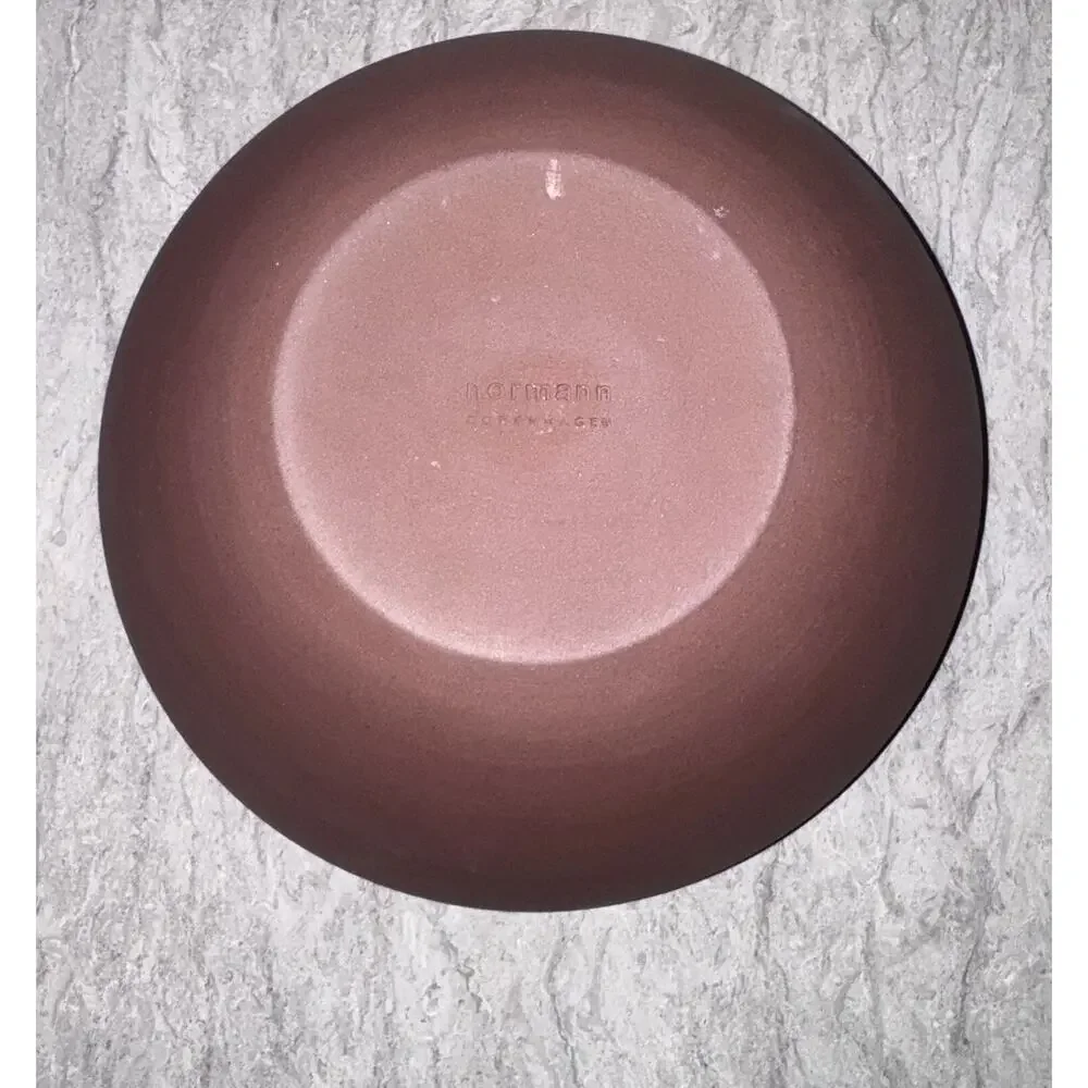 Normann Copenhagen Line Bowl Ø30 Red Clay New In Box